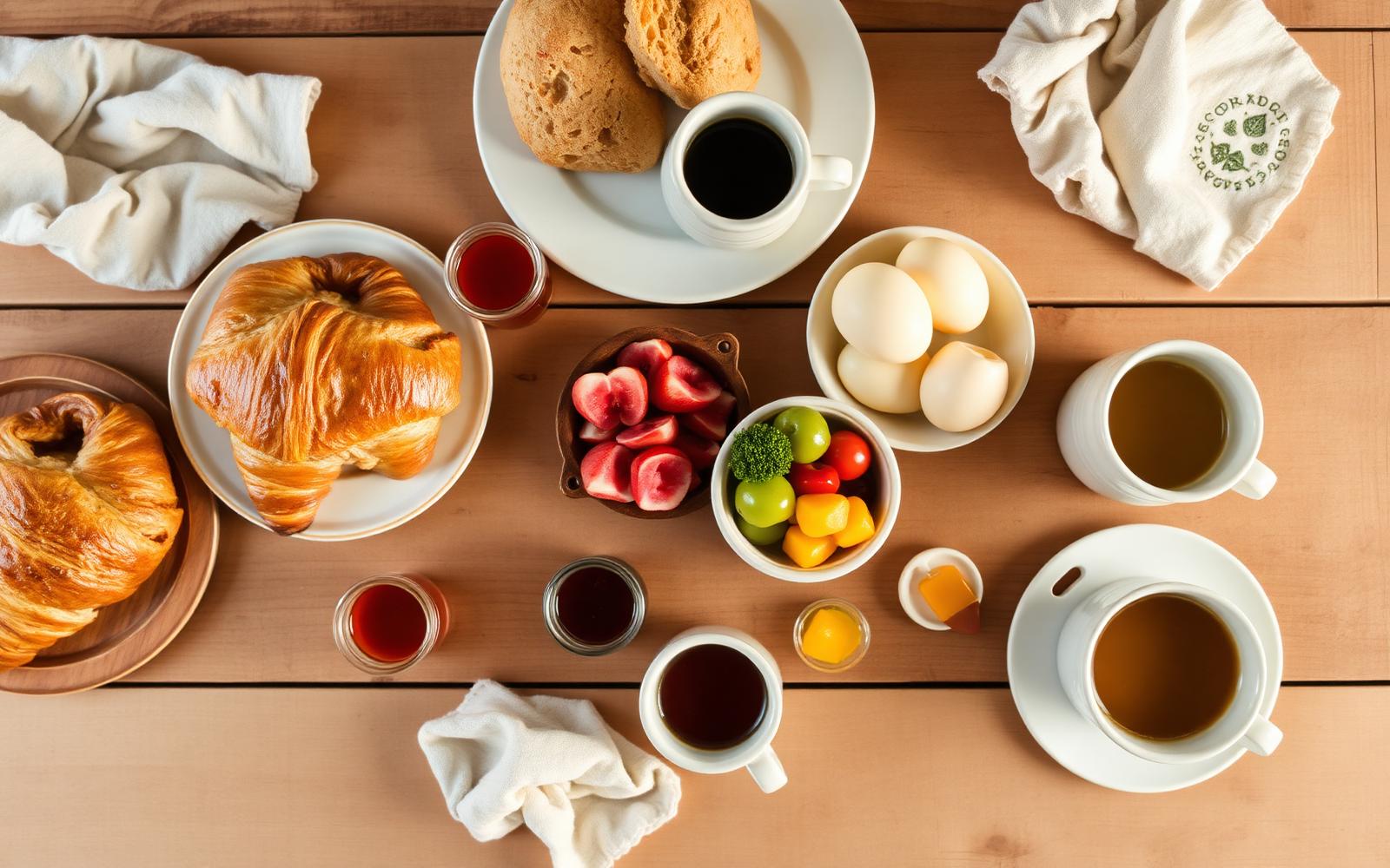 Homemade breakfast served each morning at La Ducale